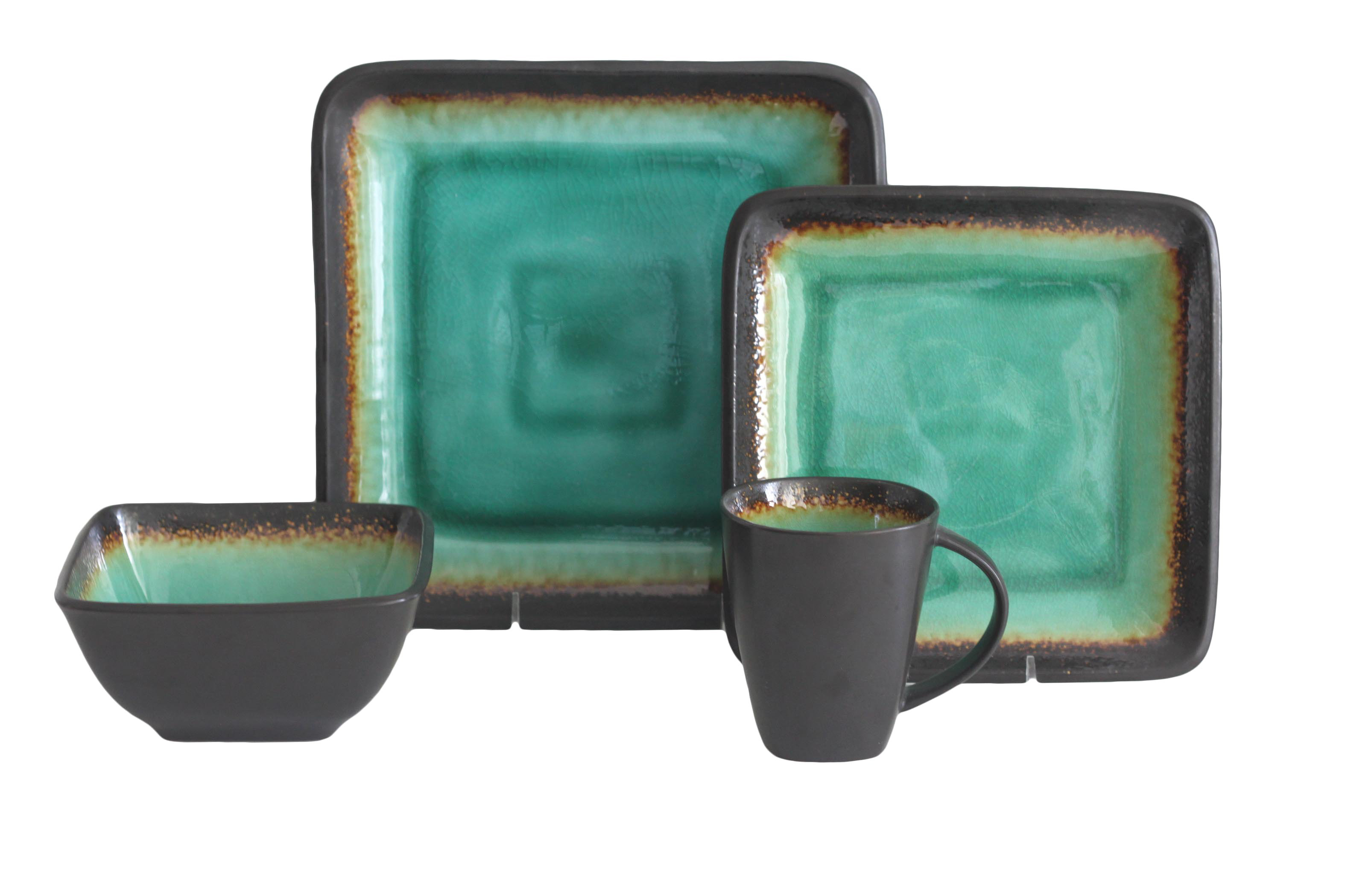Baum Max Jade 16 Piece Dinnerware Set, Service for 4 & Reviews | Wayfair Baum Max Jade 16 Piece Dinnerware Set, Service for 4 & Reviews | Wayfair