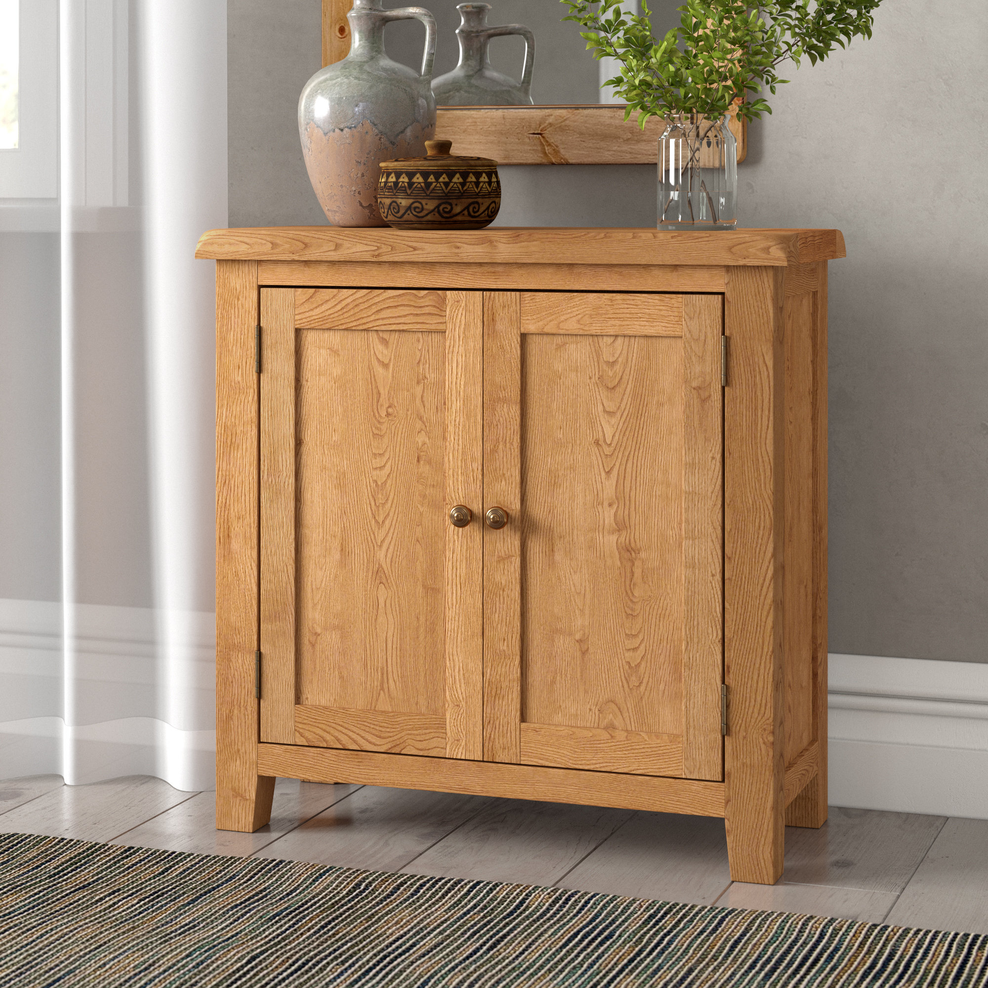 Hazelwood Home Rothbury 2 Doors Small Cabinet Reviews Wayfair Co Uk