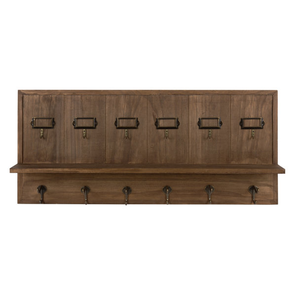 Wall Key Hooks With Shelf Wayfair