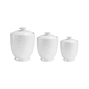 Bianca 3 Piece Storage Jar Set