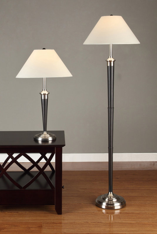 Artiva USA 2 Piece Table and Floor Lamp Set & Reviews Wayfair