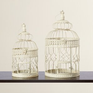 Decorative Bird Houses & Cages You'll Love | Wayfair