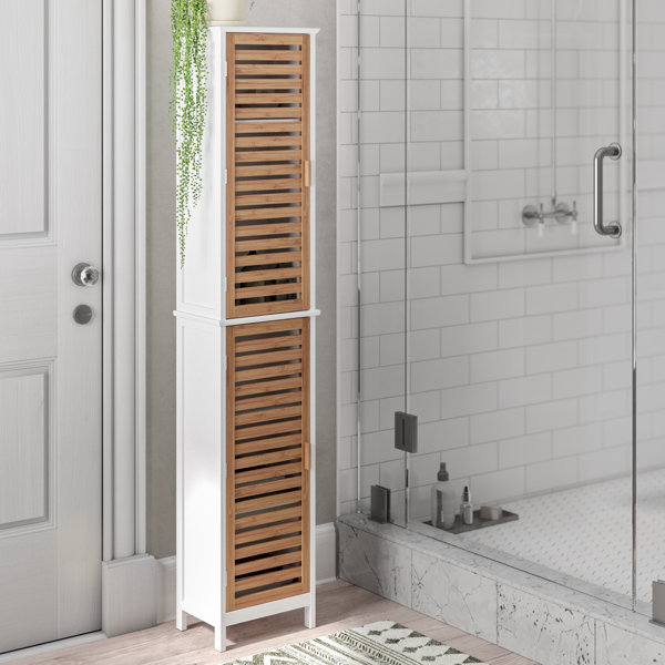 All Home 34 cm x 170 cm Badschrank & Bewertungen | Wayfair.de