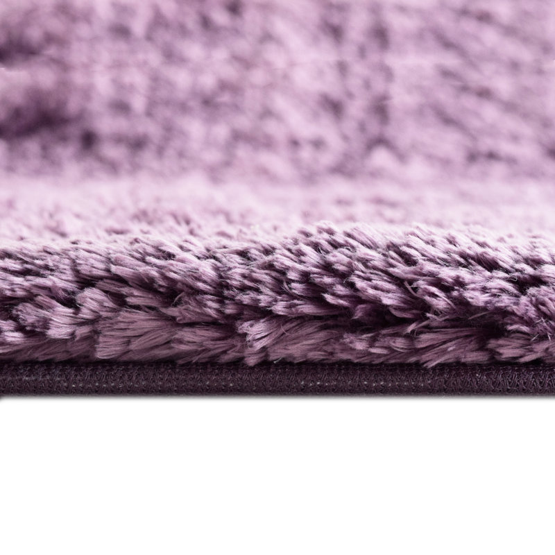 Imagine Rugs Fur Purple Area Rug & Reviews Wayfair