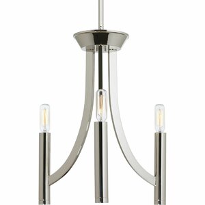 Manasi 3-Light Candle-Style Chandelier