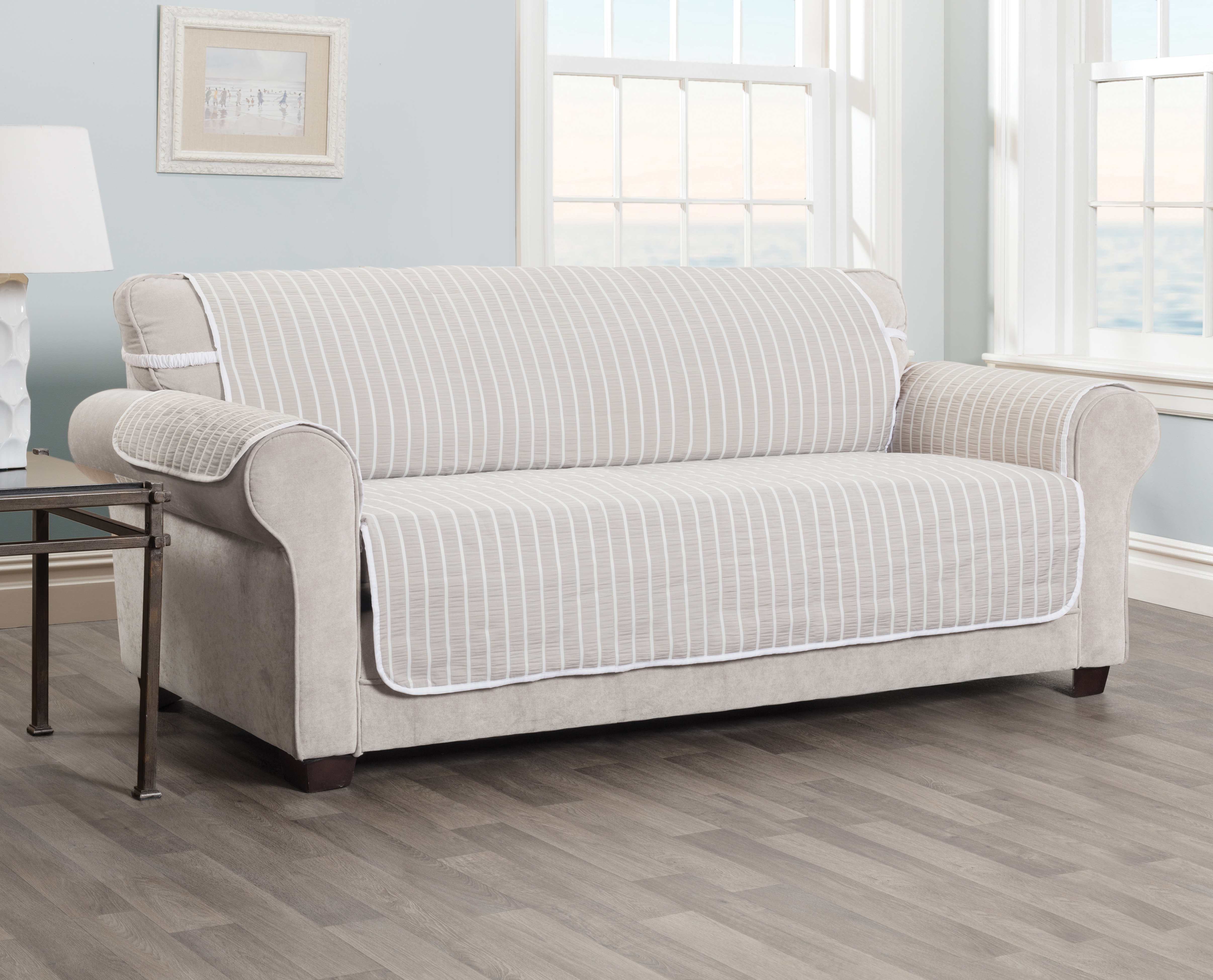Innovative Textile Solutions Harper Striped T Cushion Sofa