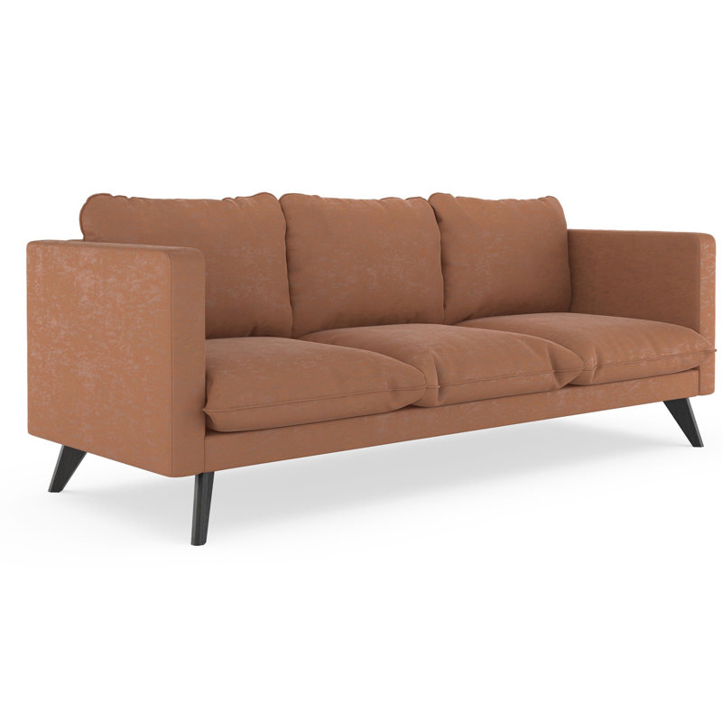 Cowgill Micro Suede Sofa Allmodern Cowgill Micro Suede Sofa