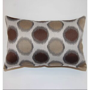 Girona Brown Throw Pillow