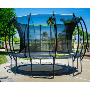 Stratos 15' Trampoline with Safety Enclosure