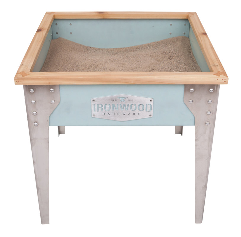 Ironwood Stand Up Square Sand and Water Table & Reviews Wayfair