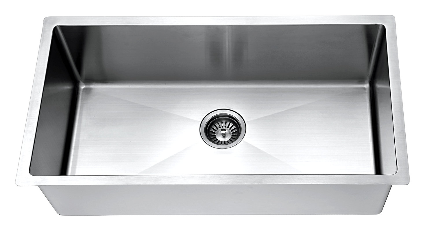 Kitchen Sink 33×22 Single Bowl - Dandk Organizer