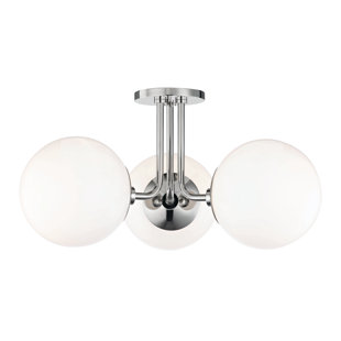 Mid Century Modern Flush Mounts Semi Save
