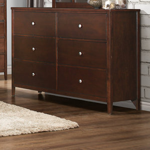 Ketcham 6 Drawer Double Dresser by Darby Home Co