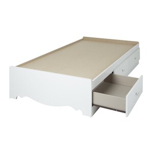 Crystal Twin Mate's Bed with Storage