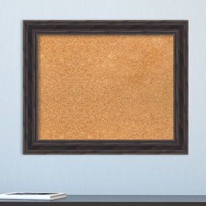 Cork Wall Mounted Bulletin Board
