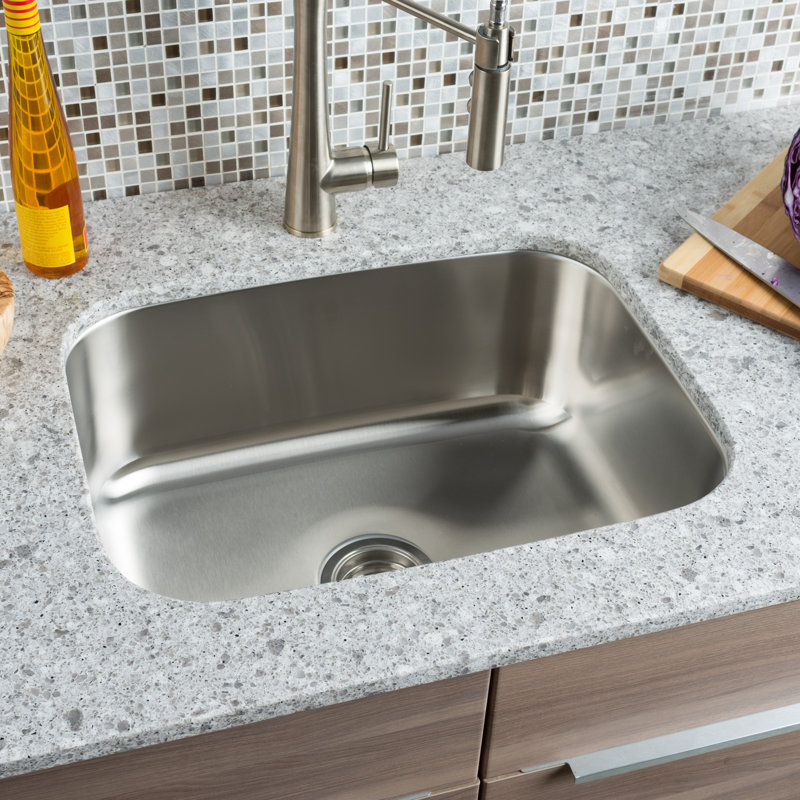 Hahn Clic Chef 23 X 17 5 Single Bowl Undermount Kitchen Sink Clic Chef 23 X 17 5 Single Bowl Undermount Kitchen Sink