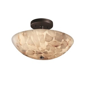 Conovan 2-Light Semi Flush Mount