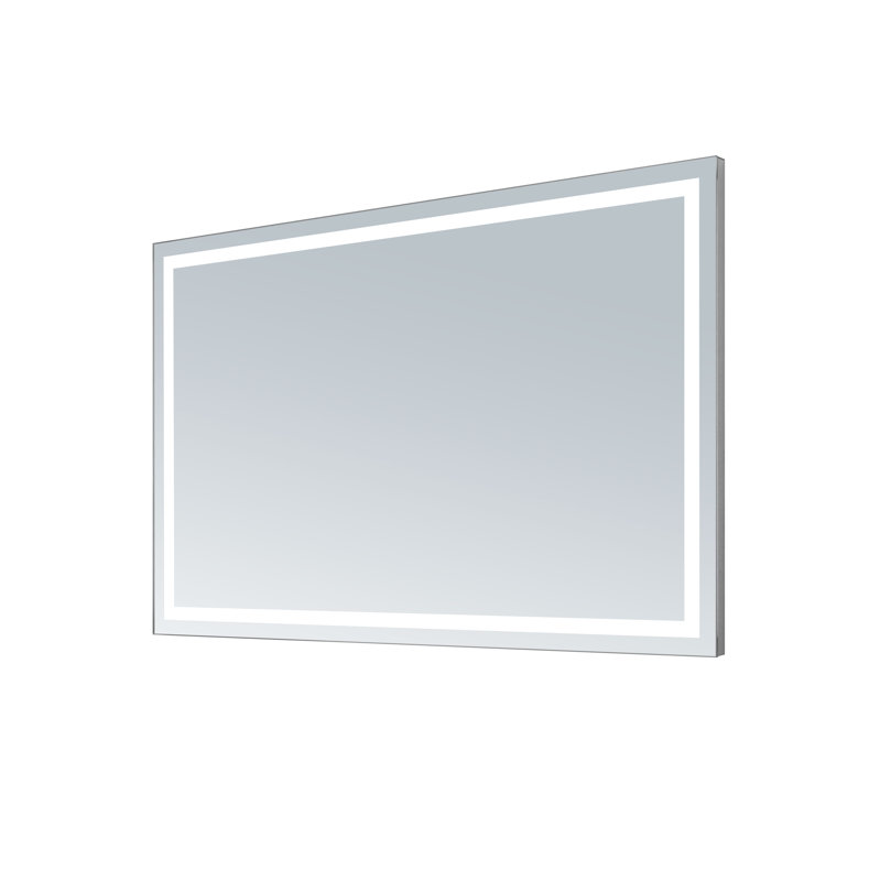 Aluminum Frame Electric Wall Mirror & Reviews AllModern