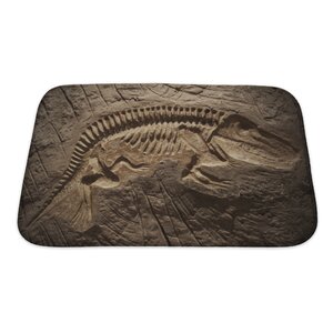 Animals Model Dinosaur Fossil Bath Rug