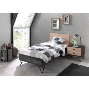 2-tlg. Schlafzimmer-Set William, 120 x 200 cm vo..