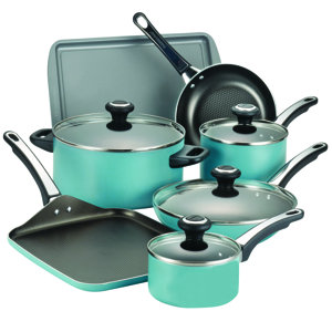 High Performance 17 Piece Nonstick Cookware Set