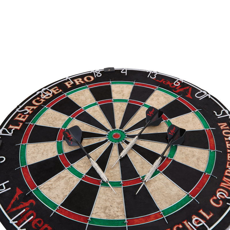 Viper League Pro Steel Tip Starter Kit Bristle Dartboard & Reviews