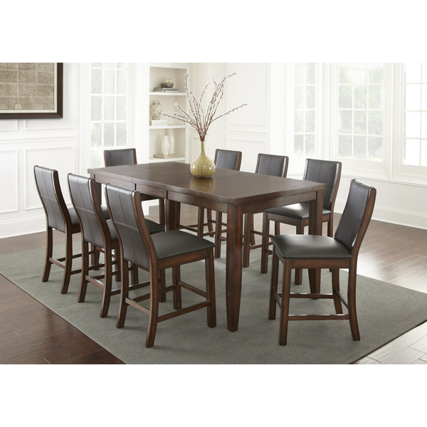 Alcott Hill Aale 9 Piece Counter Height Dining Set Reviews Alcott Hill Aale 9 Piece Counter Height Dining Set Reviews Wayfair