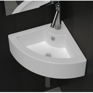 Home Etc 46 cm Eck-Waschbecken