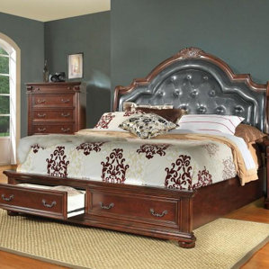 Goldsmith Upholstered Platform Bed by Flair