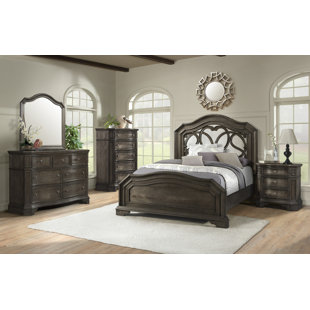 Mirrored Bedroom Furniture Wayfair Maya Standard Configurable Bedroom Set
