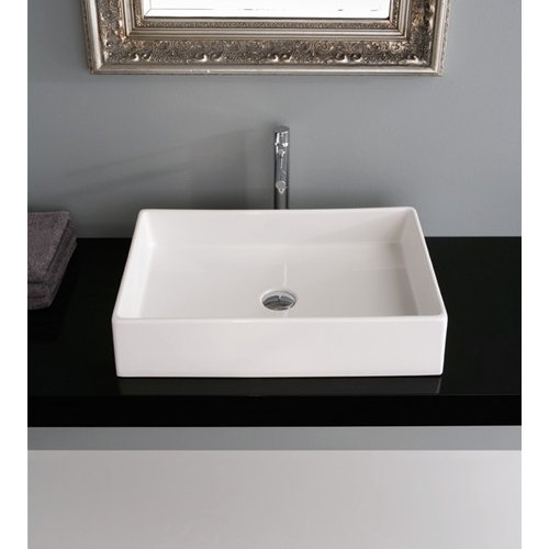 Scarabeo By Nameeks Teorema Ceramic Rectangular Vessel Bathroom Sink Scarabeo By Nameeks Teorema Ceramic Rectangular Vessel Bathroom Sink Reviews Wayfair