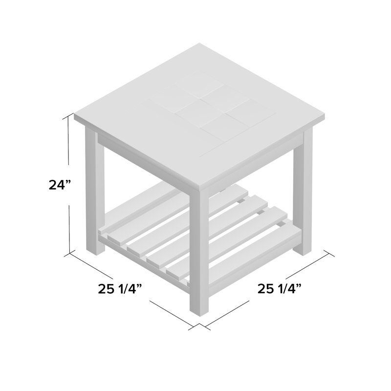 Beachcrest Home Briarwood End Table Reviews Wayfair Briarwood End Table