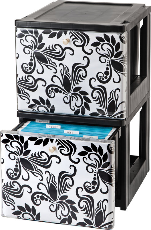 IRIS 2 Drawer Storage Chest & Reviews Wayfair