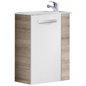 Fackelmann 45 cm Wandmontierter Waschtisch A-Vero