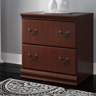 Dark Brown Wood Filing Cabinets Birch Lane Birmingham 2 Drawer Lateral File