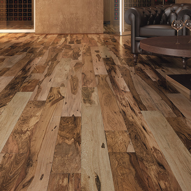 Indusparquet 3 1 4 Engineered Pecan Hardwood Flooring In Brown Indusparquet 3 1 4 Engineered Pecan Hardwood Flooring In Brown Wayfair