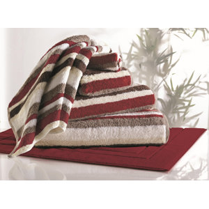 Striped Rayon from Bamboo 6 Piece Towel Set