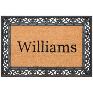 Doormats You Ll Love Wayfair Yourown Custom Rubber Welcome Doormat