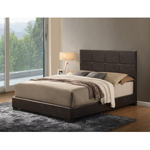 Twin Upholstered Panel Bed by Global Furniture USA
