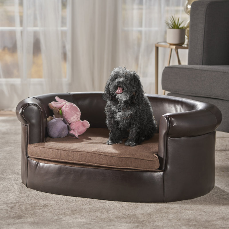 Desmond Leather Dog Sofa