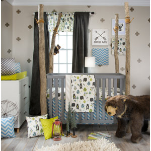 North Country 3 Piece Crib Bedding Set