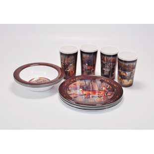 Whitetail Deer Dinnerware | Wayfair Whitetail Deer Dinnerware | Wayfair