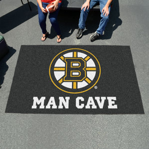 Boston Bruins Rug Wayfair Nhl Boston Bruins Man Cave Ultimat