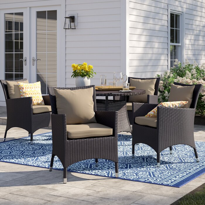 brentwood deep seating patio chair with cushions