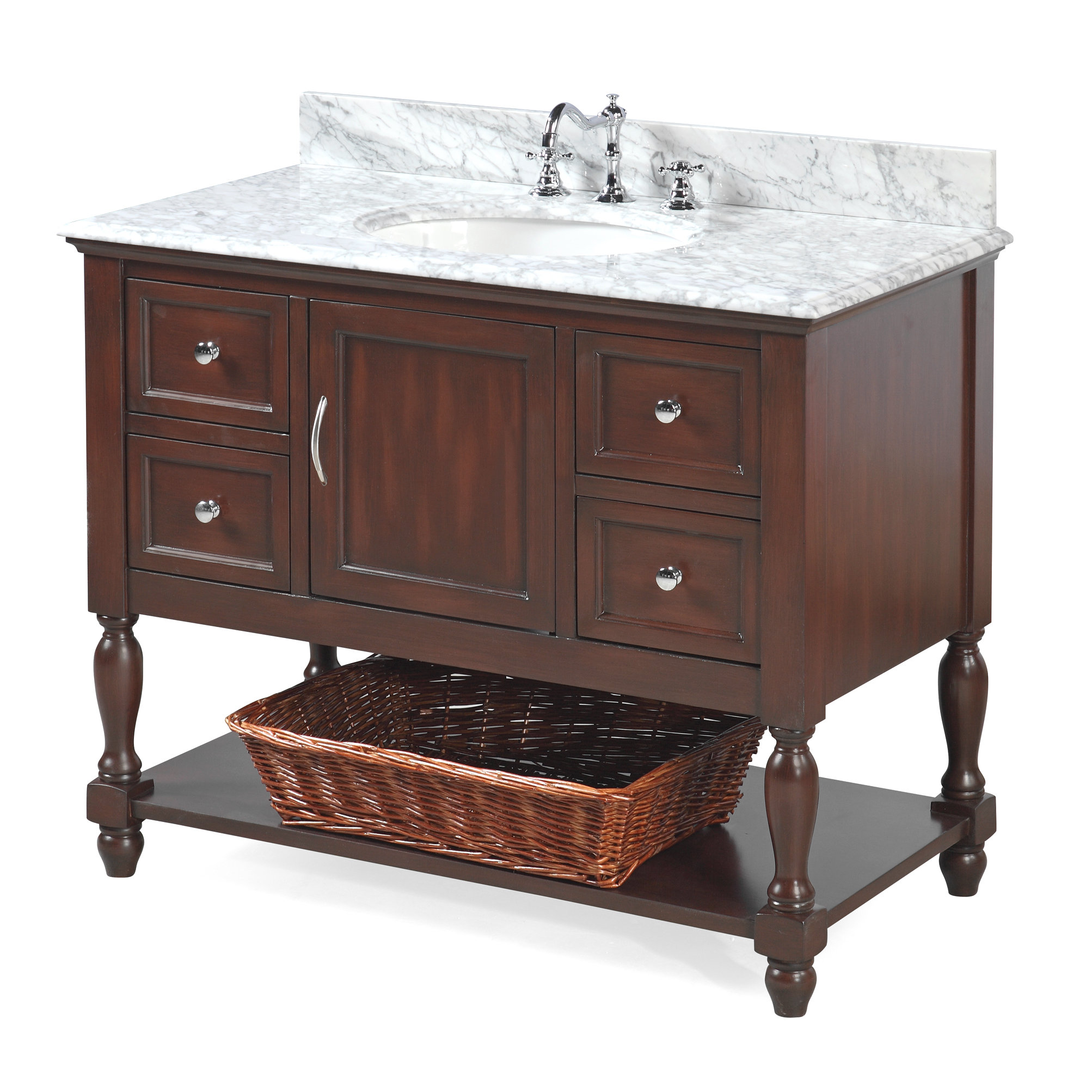 Kbc Beverly 42 Single Bathroom Vanity Set Reviews Wayfair