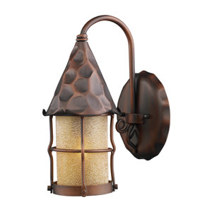 Rustica 1-Light Outdoor Wall Lantern