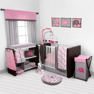 Yasmeen 10 Piece Crib Bedding Set