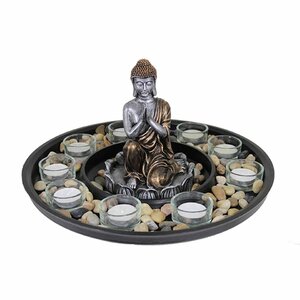 Mesa Verde Buddha Tealight Holder