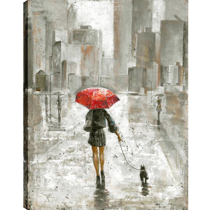 Avgust Iveta Painting Picture Acrylic Painting Umbrella