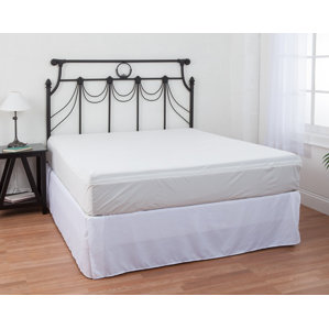 Removable Top Hypoallergenic Waterproof Mattress Protector by Alwyn Home